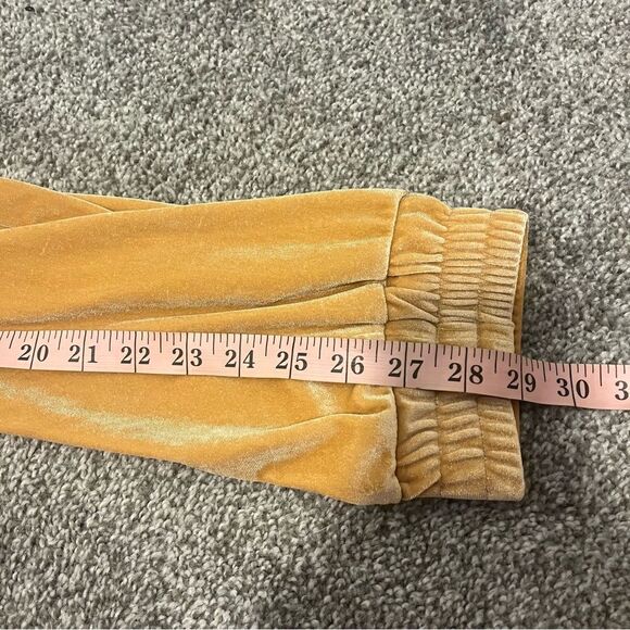 Kendall and Kylie Velour Camel Joggers with Rhinestone Logo - Picture 12 of 12